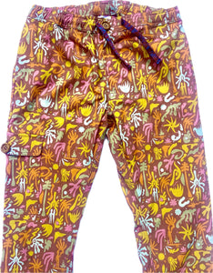 Holidaze Sale on NOW!! The New custom printed, Sungodz "World" Jam Pant in the Beachcomber brown colorway.