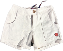 Load image into Gallery viewer, Sungodz Summer 2025 White Walkshort in 100% Organic Italian Cotton.
