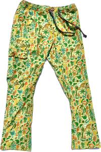 Holidaze Sale on NOW!! The all new for 2024-2025, custom printed, Sungodz "World" Jam Pant in Kelp Forest green