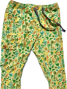 Holidaze Sale on NOW!! The all new for 2024-2025, custom printed, Sungodz "World" Jam Pant in Kelp Forest green