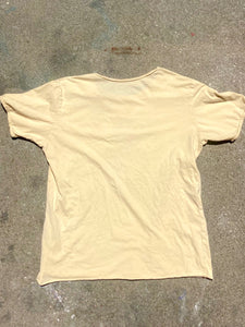 Dead stock Friendshirts Rex tee in Yellow, size Large but fits like a Medium
