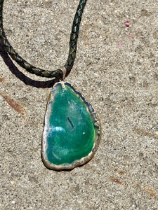 Agate and Silver necklace