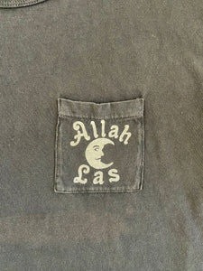 Vintage Allah Las size Large Filth Mart Black Pocket Tee