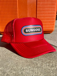 Sungodz KGODZ design Red Trucker Hat