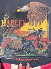 Load image into Gallery viewer, Vintage Harley Davidson T-shirt.  American Eagle &quot;Immortal&quot; design. Size Large This is an Original 1996 print
