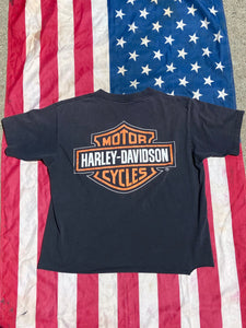 Vintage Harley Davidson T-shirt.  American Eagle "Immortal" design. Size Large This is an Original 1996 print