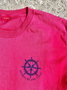 Vintage Balboa Island Ferry Tshirt.  Great fade, size Large. Classic Newport Beach, CA!