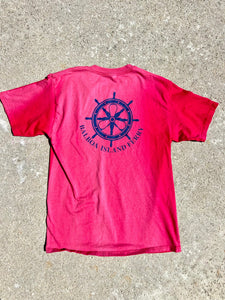 Vintage Balboa Island Ferry Tshirt.  Great fade, size Large. Classic Newport Beach, CA!