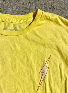 Vintage Yellow Lightning Bolt tshirt.  Size Medium